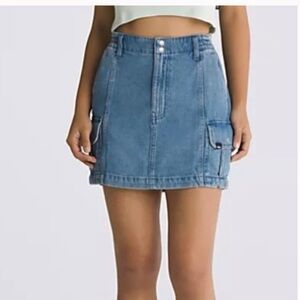 Vans Blue denim Mini Skirt